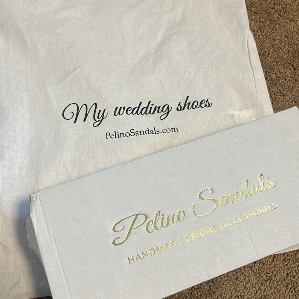 Wedding Sandals - Bridal Shoes - Wedding Flats - Picture 6 of 6